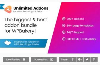 Unlimited Addons WPBakery - Неограниченные дополнения для WPBakery Page Builder