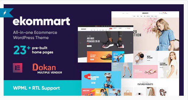 ekommart - All-in-one eCommerce WordPress Theme
