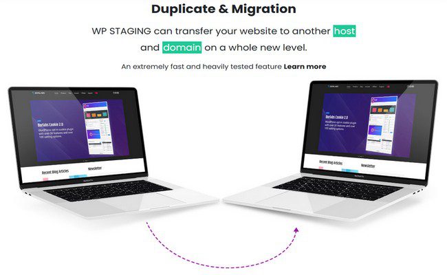 WP Staging Pro - Клонировать сайты WordPress и переносить одним щелчком мыши