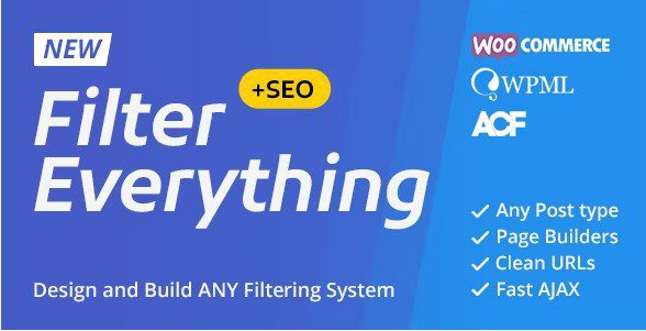Filter Everything PRO — плагин, который полностью решает проблему фильтрации на сайте WordPress. С WooCommerce или без него. Filter Everything PRO — плагин, который полностью решает проблему фильтрации на сайте WordPress. С WooCommerce или без него.