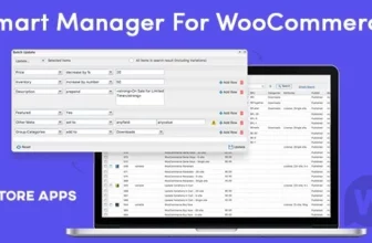 Woocommerce Smart Manager - Умный менеджер для WooCommerce и WordPress