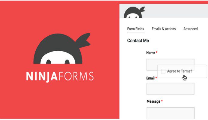 Ninja Forms - Плагин WordPress Форм + аддоны